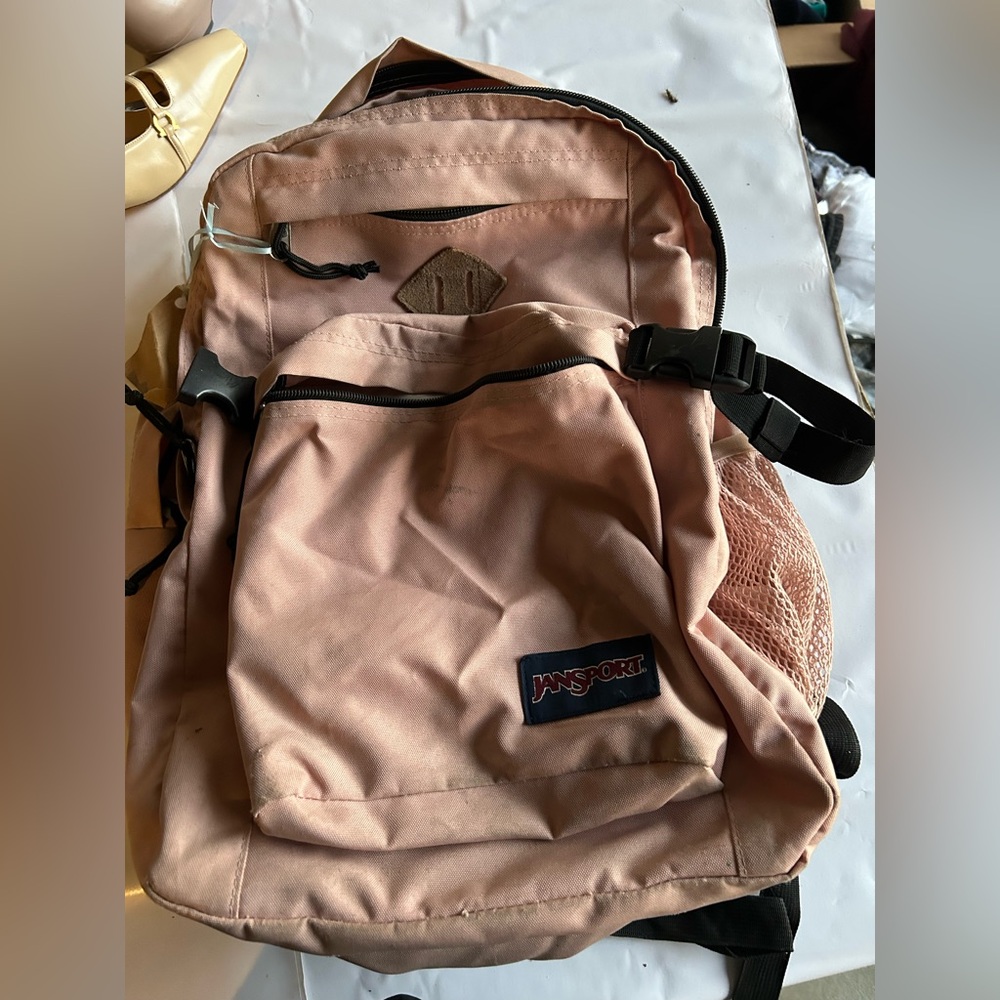 JanSport Coral Pink Backpack